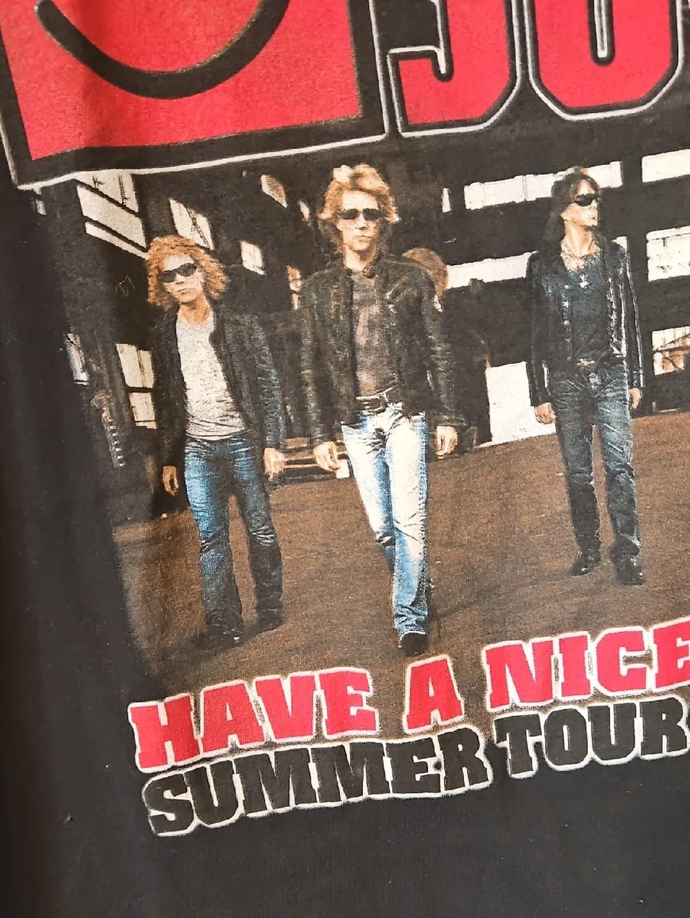 Bon Jovi Have a nice day Tour 2006 Nickelback Black Short Sleeve Concert Tee XL - Picture 2 of 9